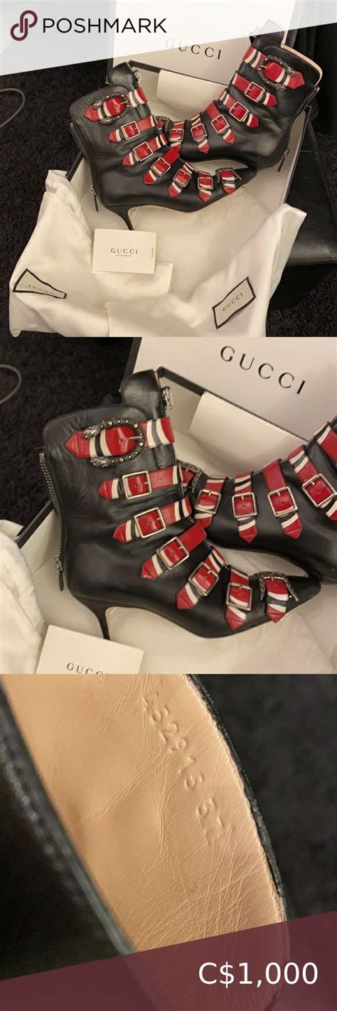 gucci susan boots|Gucci Susan Kingsnake Ankle Boots .